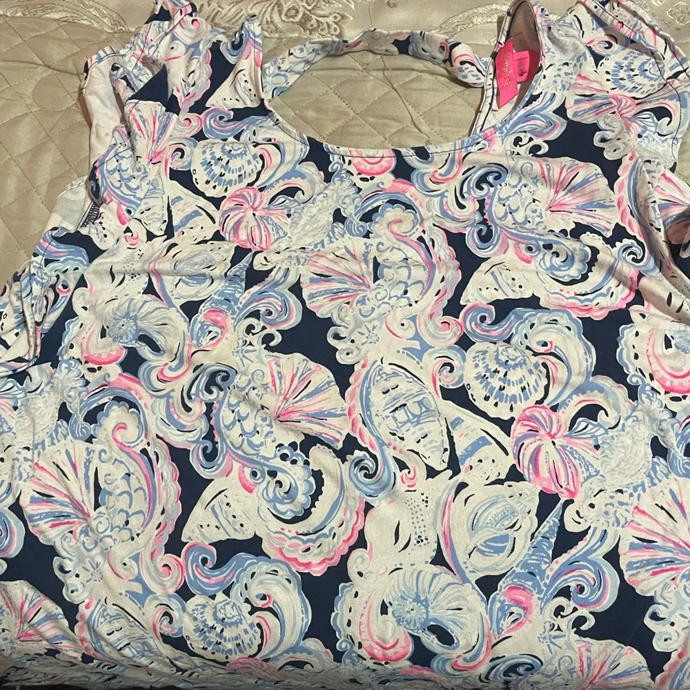 Lilly Pulitzer Multicolor Paisley Dress - Picture 9 of 9